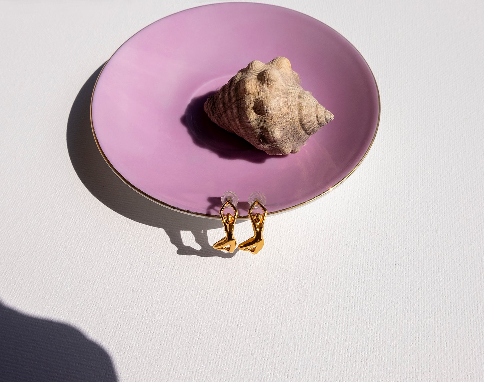 INNER PEACE I GOLD | HOOPS