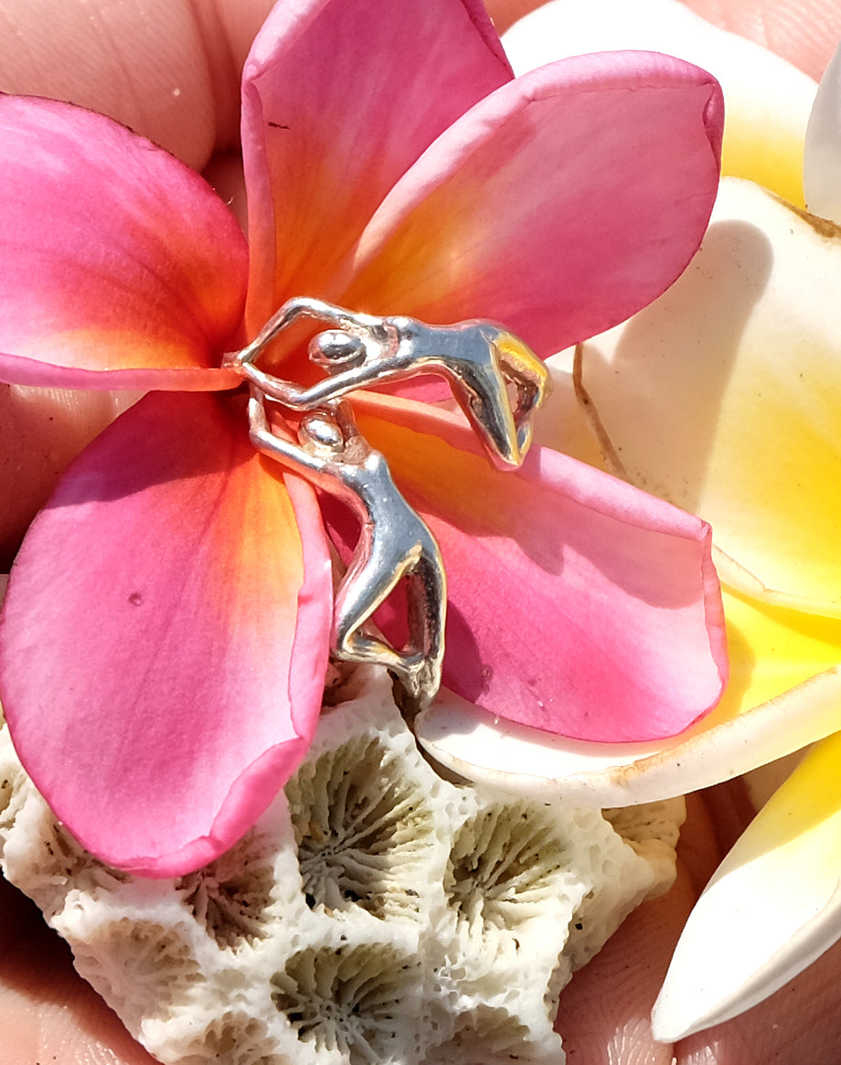 INNER PEACE I SILVER | HOOPS