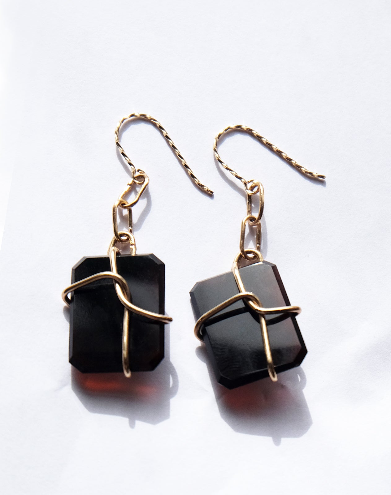 JANIS JOPLIN BLACK AGATE | EARRINGS