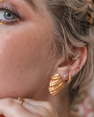 SHELL PEACE | EARSTUDS